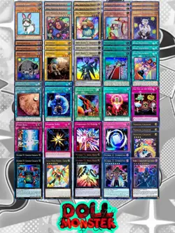YuGiOh! DOLL MONSTER DECK: EARTH VARIANT [52 Cards] - Image 1