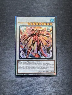 YuGiOh! Crystron Phoenix RA04 - Error Misprint Name Shift 1st Edition Near Mint - Image 1