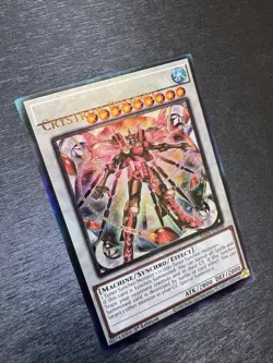 YuGiOh! Crystron Phoenix RA04 - Error Misprint Name Shift 1st Edition Near Mint - Image 4
