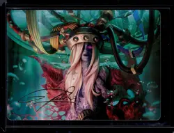 Jenova, Ancient Calamity - 14 - Gold Signature - Art Card - FIN - NM - MTG - Image 1