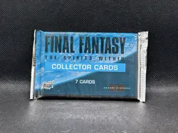 One Sealed FINAL FANTASY: The Spirits Within Collector Card Pack - Image 1