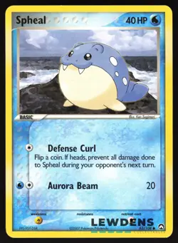 Spheal - 65/108 - Common - EX Power Keepers - Pokemon Card - 2 - Image 1