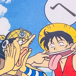 One Piece Karuta Luffy Playing Card SHOWA 2001 Vintage from Japan Rare F/S #へ - Image 4