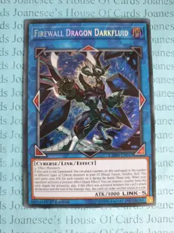 CHIM-EN037 Firewall Dragon Darkfluid Secret Rare Yu-Gi-Oh Card 1st Edition New - Image 1