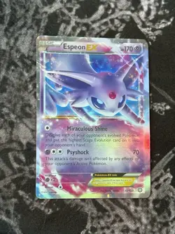 Espeon EX 170 HP Pokemon Card XY Breakpoint 52/122 Holo Rare - Image 1