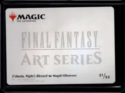Y'shtola, Night's Blessed - 21 - Art Card - FIN - NM - MTG Magic the Gathering - Image 2