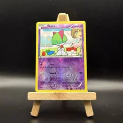 Ralts XY - BREAKthrough #68/162 Reverse Holo Pokemon Card - NM - Image 1
