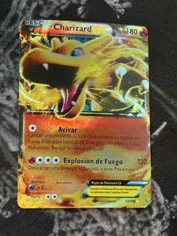 Charizard EX 11/106 Flashfire Ultra Rare Holo Pokemon Card LP - Image 1