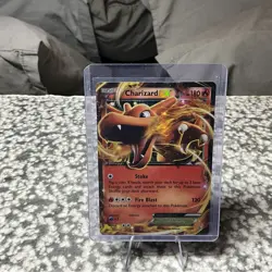 Charizard EX 11/106 XY Flashfire Ultra Rare Full Art Pokemon Card LP/MP - Image 1