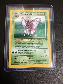 Pokemon TCG Venomoth Holo Rare Card 13/64 Jungle - Image 1