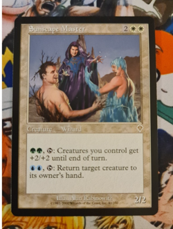 Sunscape Master Invasion Nm Magic the Gathering Mtg Card Karte 2000 OG - Image 1