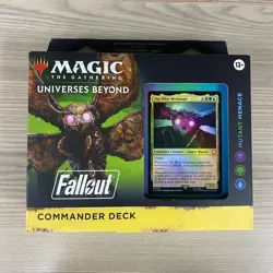 MUTANT MENACE FALLOUT COMMANDER DECK MAGIC THE GATHERING UNIVERSES BEYOND MTG - Image 1