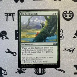 Up the Beanstalk Wilds of Eldraine Regular Uncommon 195 Mtg - Image 2