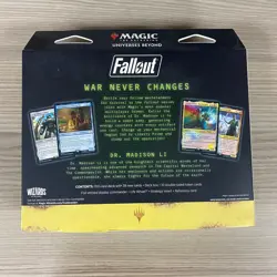 SCIENCE! FALLOUT COMMANDER DECK MAGIC THE GATHERING UNIVERSES BEYOND MTG - Image 3