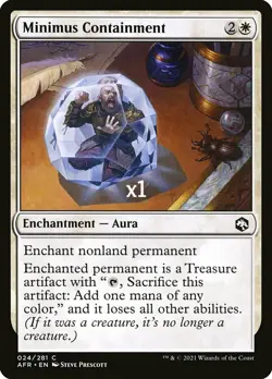 MTG Adventures in the Forgotten Realms AFR Minimus Contaiment MINT - Image 1