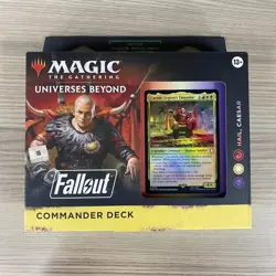 HAIL, CAESAR FALLOUT COMMANDER DECK MAGIC THE GATHERING UNIVERSES BEYOND MTG - Image 1