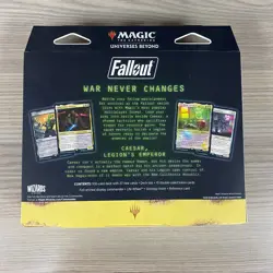 HAIL, CAESAR FALLOUT COMMANDER DECK MAGIC THE GATHERING UNIVERSES BEYOND MTG - Image 3
