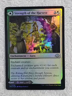 MTG Strength of the Harvest Modern Horizons 3 (MH3) #258 Magic Card U NM - Image 1
