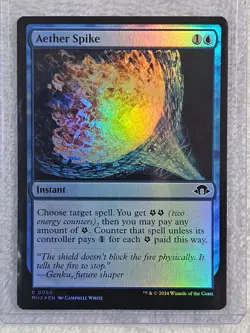 MTG Aether Spike FOIL Modern Horizons 3 (MH3) #50 Magic Gathering Card NM - Image 5