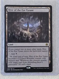 MTG Hive of the Eye Tyrant Adventures in the Forgotten Realms # 258 Rare NM - Image 4