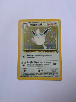 Wigglytuff 16/64 Pokemon Jungle Holo Rare LP - Image 1
