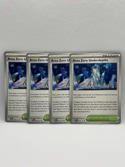 4x Area Zero Underdepths 094/131 x4 - Prismatic Evolutions - Pokemon TCG - Image 1