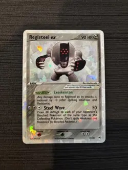 Registeel ex 99/101 Hidden Legends Holo Rare Pokemon TCG Nintendo vintage - Image 1