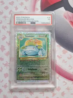 PSA 1 Pokemon Cards: Legendary Collection Reverse Holo: Venusaur 18/110 - Image 1