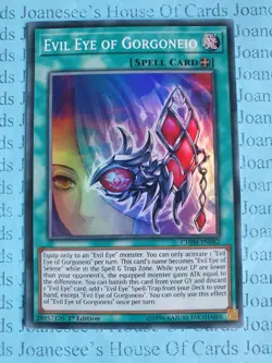 CHIM-EN062 Evil Eye of Gorgoneio Super Rare Yu-Gi-Oh Card 1st New - Image 1