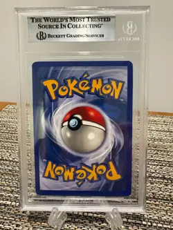 #10 Mewtwo Holo Rare Card | 1999 Pokemon Base Set Unlimited | BGS 7.5 NEAR MINT+ - Image 2