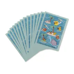 Pokemon Center Exclusive - Pokemon Sunny Sea Card Sleeves (65 Sleeves) - New ☀ - Image 3
