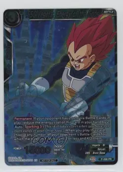 2017 Dragon Ball Super Card Game Promos SSG Energy of the Gods Vegeta 0hj7 - Image 1