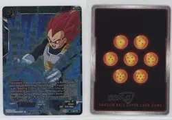2017 Dragon Ball Super Card Game Promos SSG Energy of the Gods Vegeta 0hj7 - Image 3