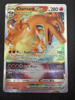 Charizard Vstar 019/159 Crown Zenith Ultra Rare Holo Card Pokemon TCG NM - Image 1