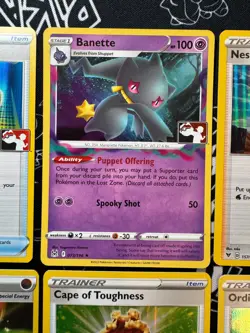 Play! Pokemon Stamp SWSH Era Card Bundle - 10 Cards (9 Holo + 1 Reverse Holo) - Image 3
