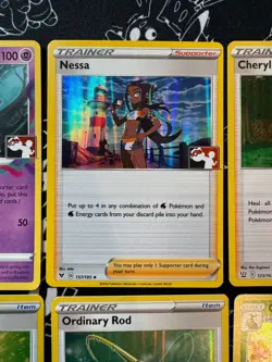 Play! Pokemon Stamp SWSH Era Card Bundle - 10 Cards (9 Holo + 1 Reverse Holo) - Image 4