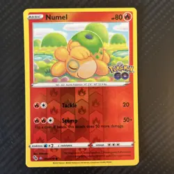 Pokemon Go Numel Ditto Card 013/078 Unpeeled, Near Mint Condition - Image 1