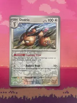 Pokemon Card Dodrio Scarlet & Violet 151 Reverse Holo Rare 085/165 Near Mint - Image 1