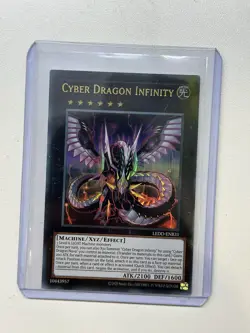 Cyber Dragon Infinity LEDD-ENB31 Ultra Rare 1st Edition Yugioh Card LP - Image 1