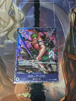 Roronoa Zoro ST21-015 SR Flagship Battle Best 8 Prize Promo One Piece Card Japan - Image 1