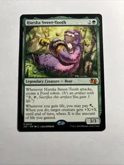 Hurska Sweet-Tooth (Anime) - Foundations Jumpstart MTG Plus Bonus Card!!! - Image 1