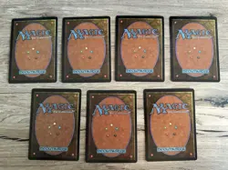 MTG Magic The Gathering Beta Land Set Complete (B) - Image 4