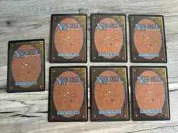 MTG Magic The Gathering Beta Land Set Complete (A) - Image 4