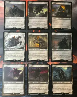 Nazgul - Set of 9 (1 of Each) The Lord of the Rings: Tales of Middle-earth MTG - Image 1