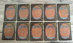 1993 MTG Magic The Gathering Alpha Land Set Complete (D) - Image 2