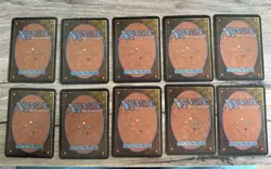 1993 MTG Magic The Gathering Alpha Land Set Complete (C) - Image 2