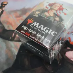 MTG Jeska, Thrice Reborn Ultra Pro Playmat, Sleeves & Deck Box Commander | NEW - Image 4
