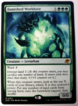 MTG Edge of Eternities - Famished Worldsire - Mythic - 0182 NM - Image 1