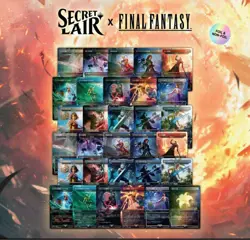 Mtg Secret Lair Final Fantasy Japan Edition Set - Image 1