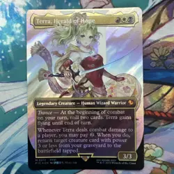 Mtg Girl With Magical Power Tina Surge Foil Japan Edition Ff - Image 1